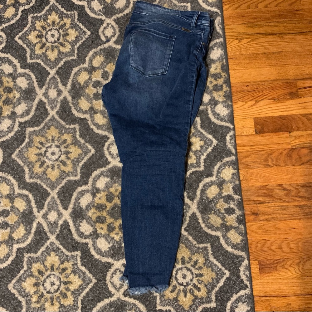 KanCan Frayed Edge Plus Size Jeans